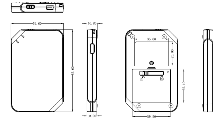 размеры acr1255u-j1