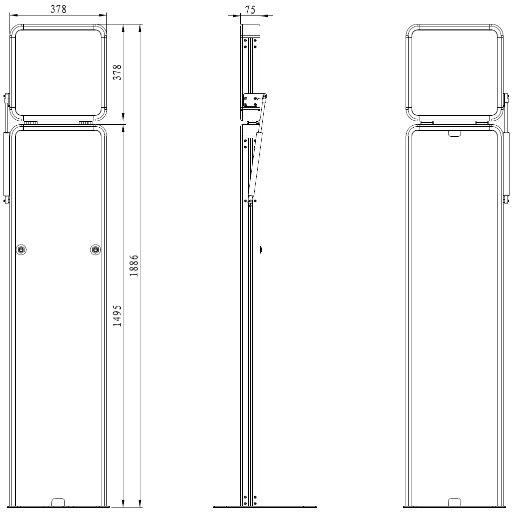 габаритные размеры CL7226C